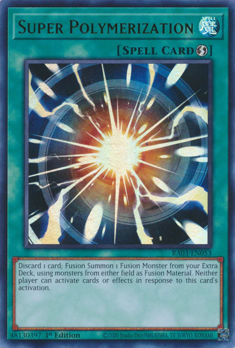Super Polymerization (RA03-EN053) Ultra Rare - Near Mint 1st Edition