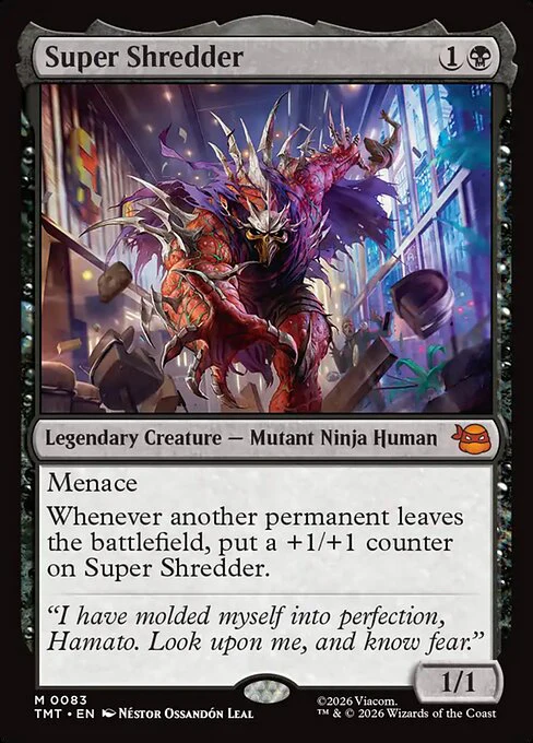 Super Shredder [ #0083 ] (TMT-M) - Image 2