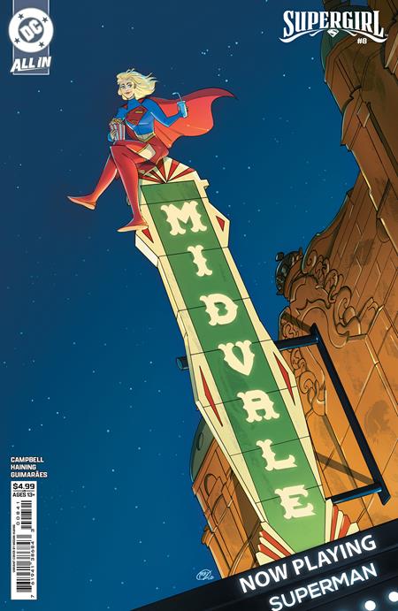 SUPERGIRL #8 CVR D MEGAN HUANG CARD STOCK VAR - Image 2
