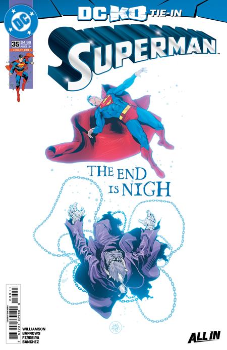 SUPERMAN #35 CVR A DAN MORA (DC K.O.)