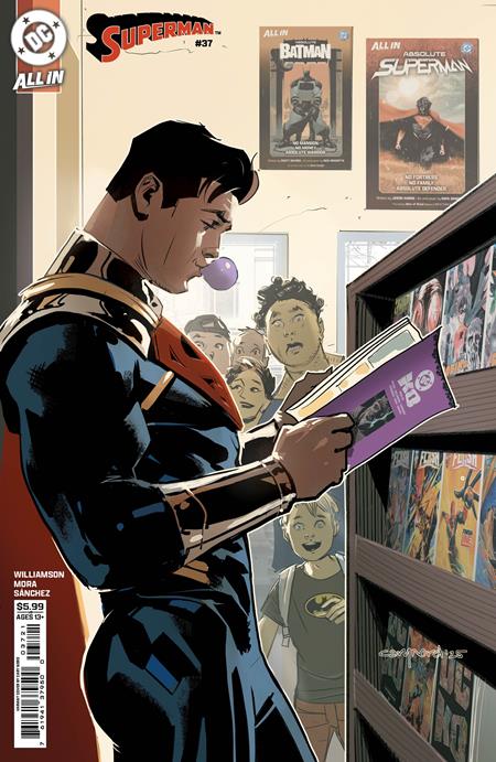 SUPERMAN #37 CVR B CARY NORD CARD STOCK VAR (THE REIGN OF THE SUPERBOYS)