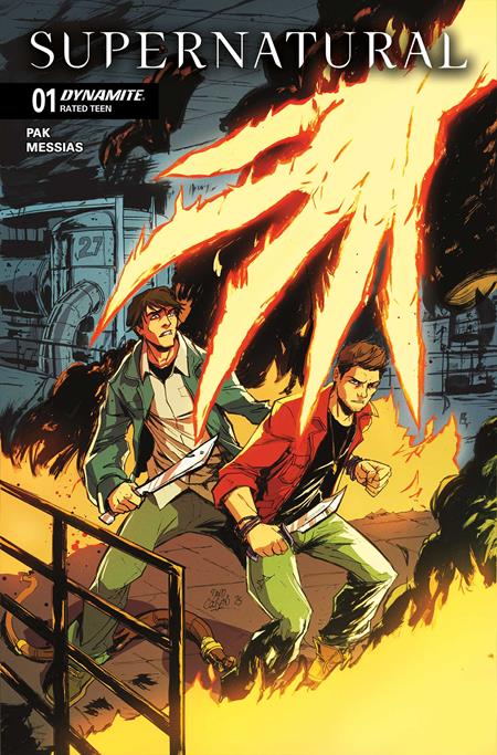 SUPERNATURAL #1 CVR B DAVID COUSENS VAR