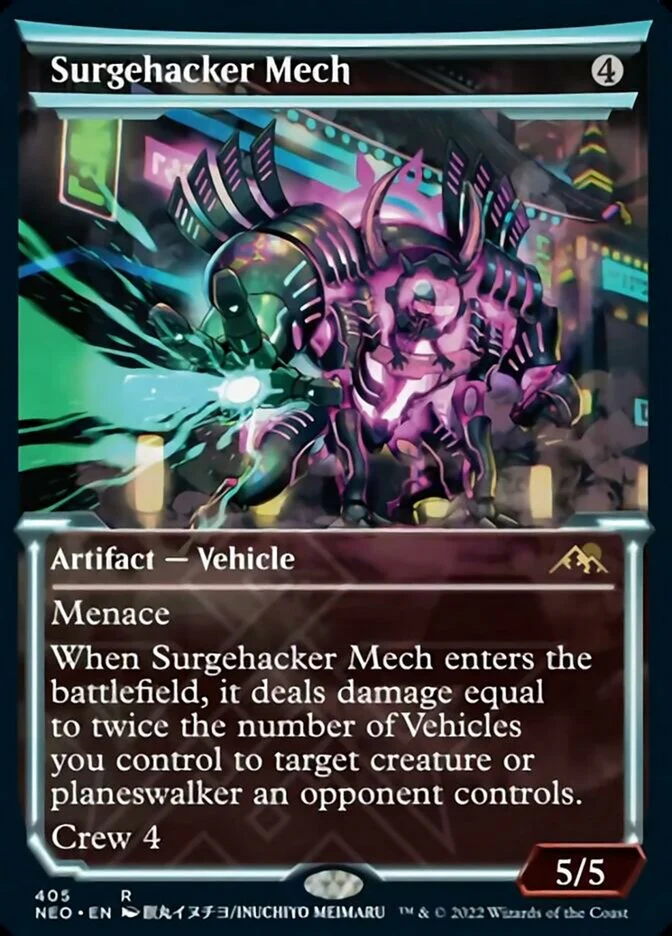Surgehacker Mech [ #405 Soft Glow Showcase ] (NEO-R)