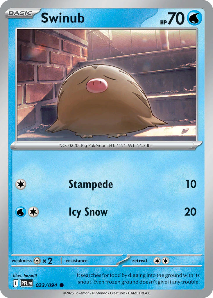Swinub - 023/094 (PFL) Common