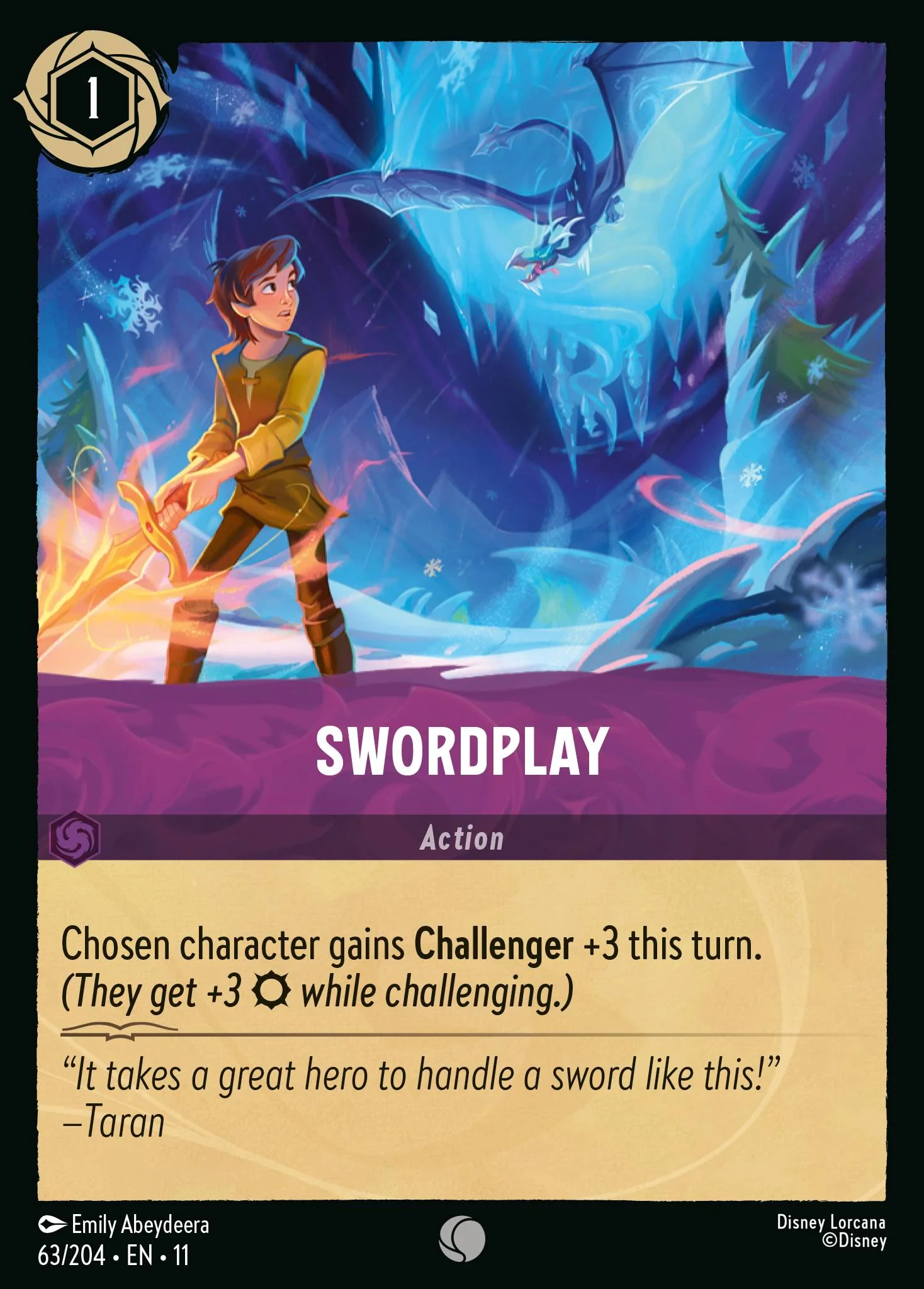 Swordplay (063/204 - Winterspell)  Common