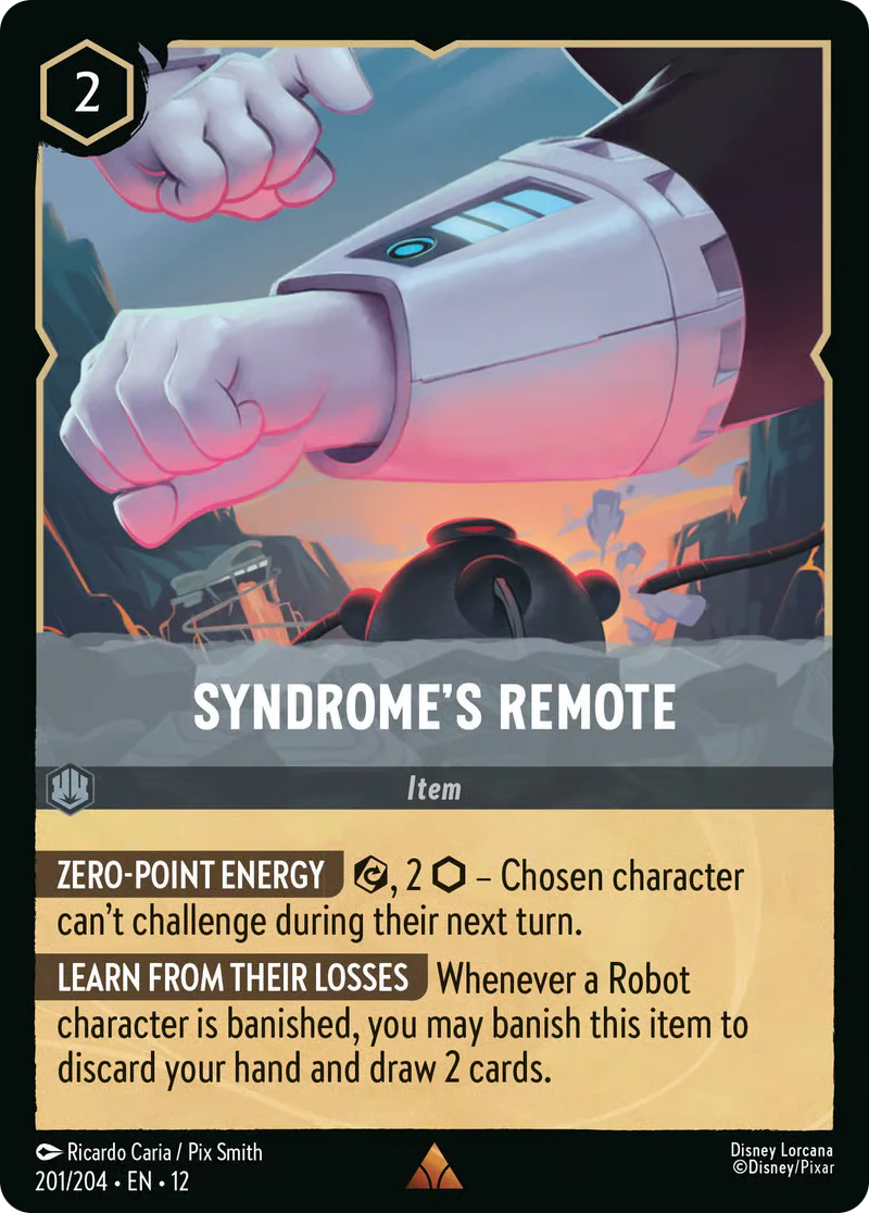 Syndrome's Remote (Wilds Unknown - 201/204) Rare