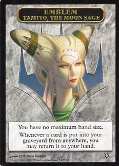 Tamiyo, the Moon Sage (AVR-M) Artist Signed// Emblem - Tamiyo, the Moon Sage (AVR-T-7) - Image 3