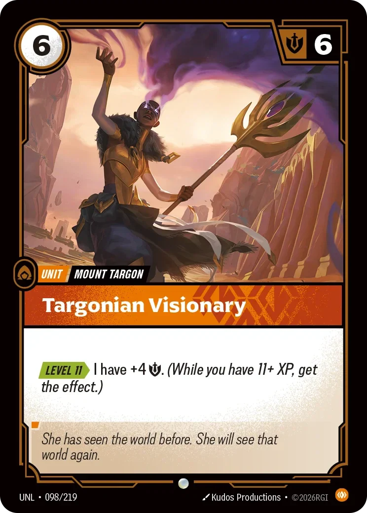 Targonian Visionary - 098/219 (UNL)  Common