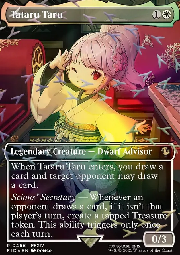 Tataru Taru [ #0466 Borderless Chocobo Track Foil ] (FIC-R)