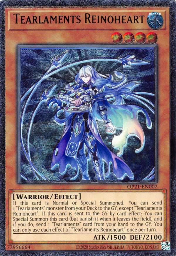 Tearlaments Reinoheart (OP23-EN002) Ultimate Rare - Near Mint