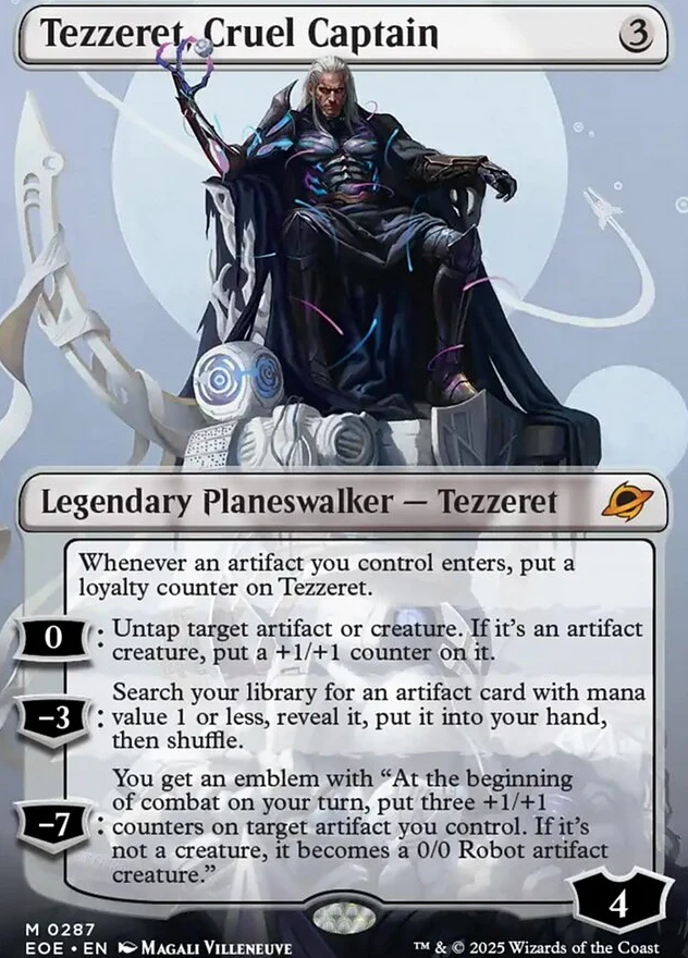 Tezzeret, Cruel Captain [ #0287 Triumphant] (EOE-M) - Image 2