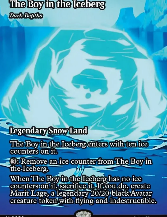 The Boy in the Iceberg - Dark Depths [ #0056 ] (TLE-M) - Image 2