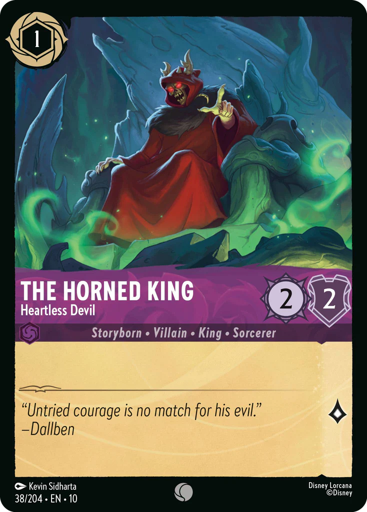 The Horned King - Heartless Devil (038/204 - Whispers in the Well) Common