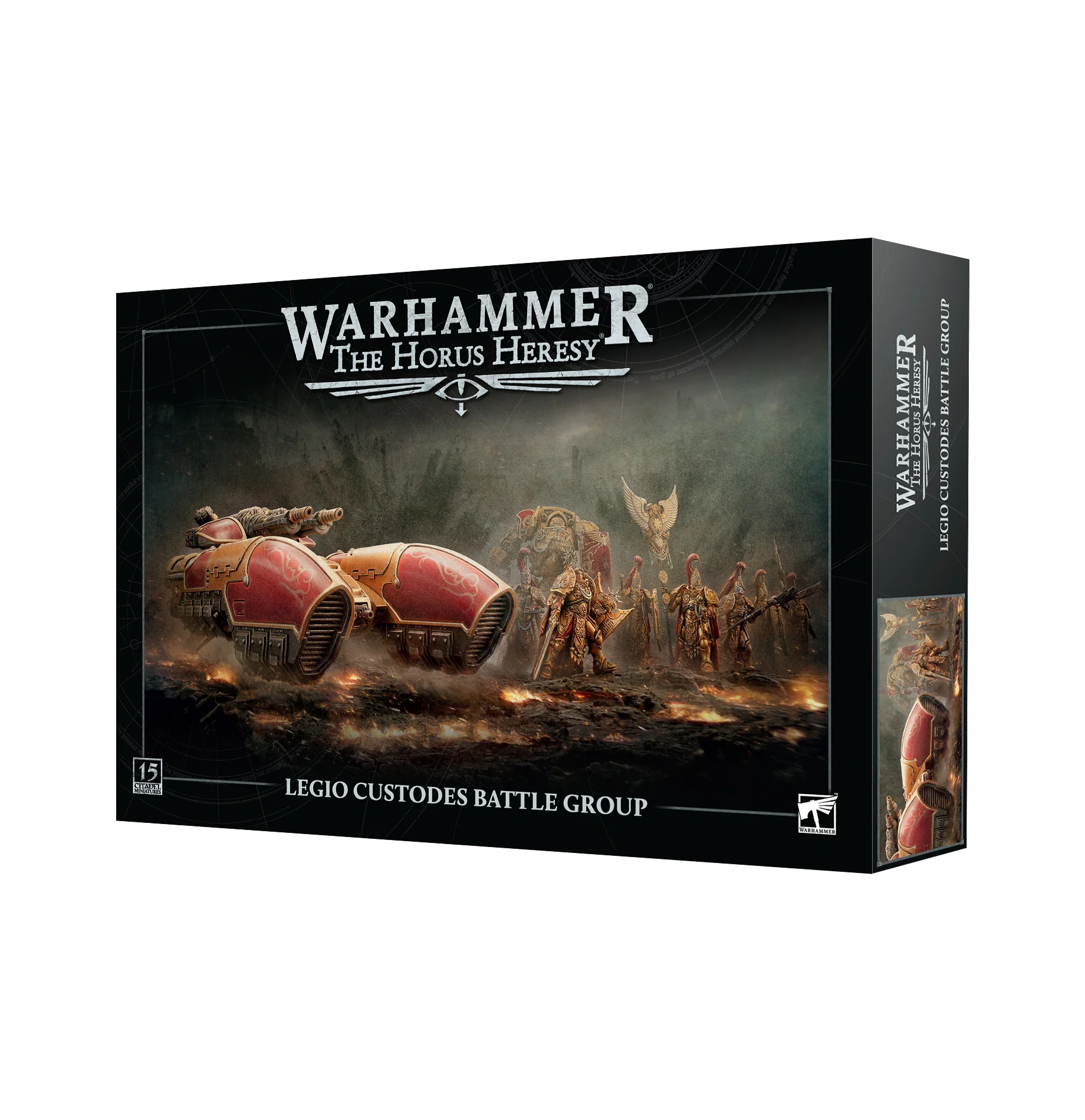 The Horus Heresy: Legio Custodes - Battle Group (15 Miniatures)