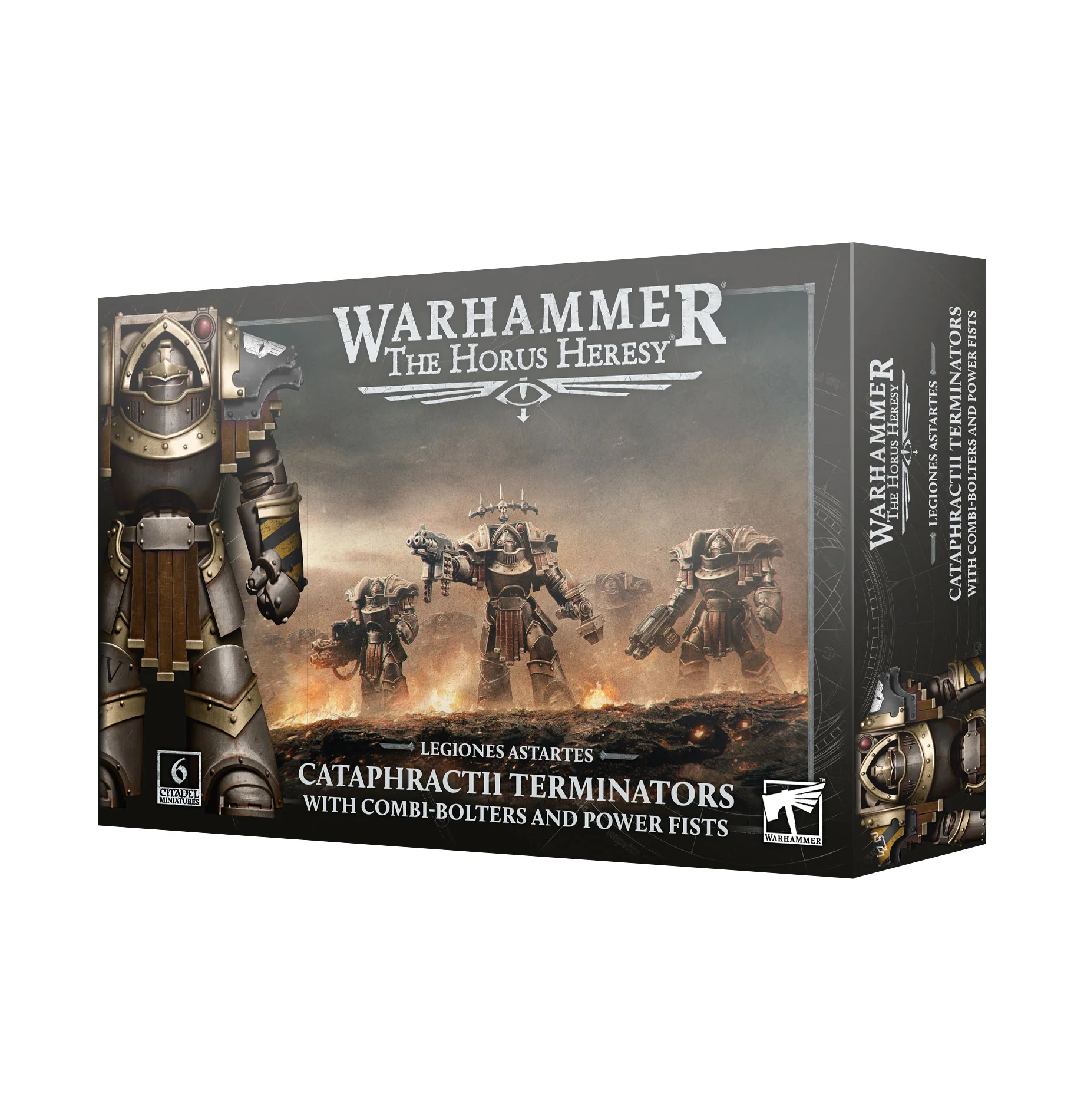 The Horus Heresy: Legiones Astartes - Cataphractii Terminators with Combi-Bolters and Power Fists
