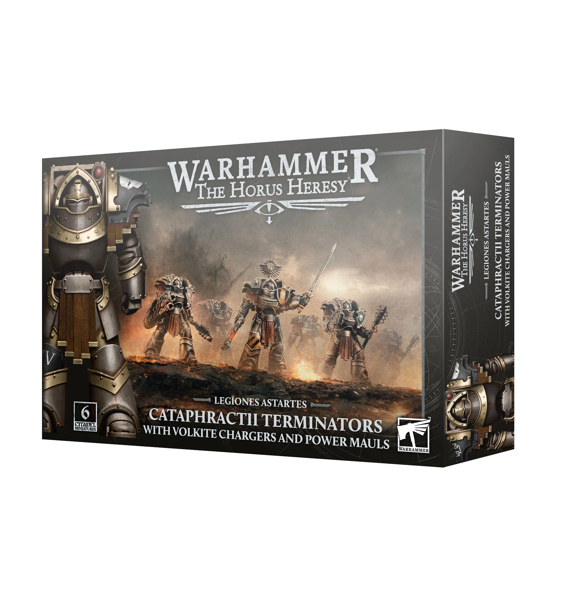The Horus Heresy: Legiones Astartes - Cataphractii Terminators with Volkite Chargers and Power Mauls
