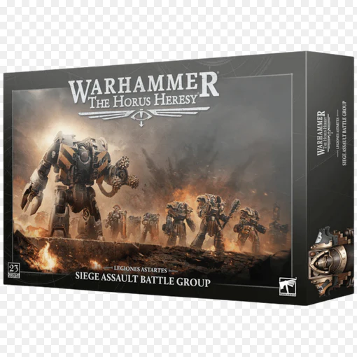 The Horus Heresy: Legiones Astartes - Siege Assault Battle Group (23 Miniatures)