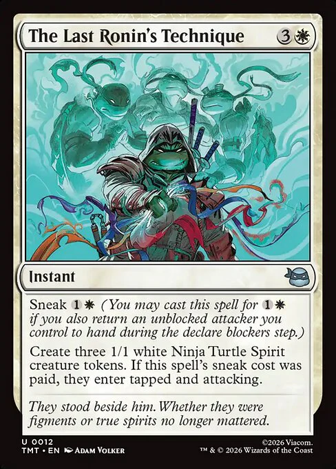 The Last Ronin's Technique [ #0012 ] (TMT-U) - Image 2