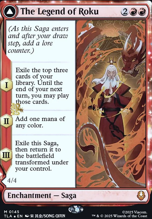 The Legend of Roku // Avatar Roku [ #0145 ] (TLA-M) - Image 3
