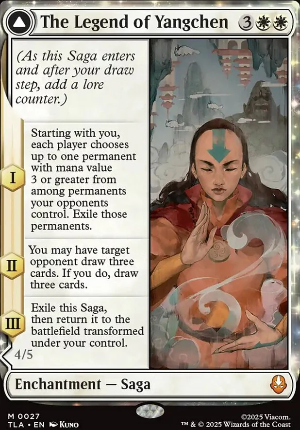 The Legend of Yangchen // Avatar Yangchen [ #0027 ] (TLA-M) - Image 2