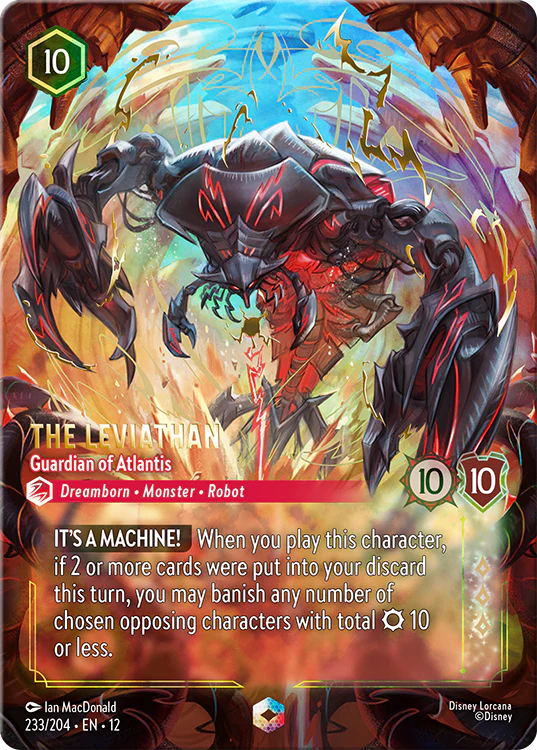 The Leviathan - Guardian of Atlantis (Wilds Unknown - 233/204) Enchanted