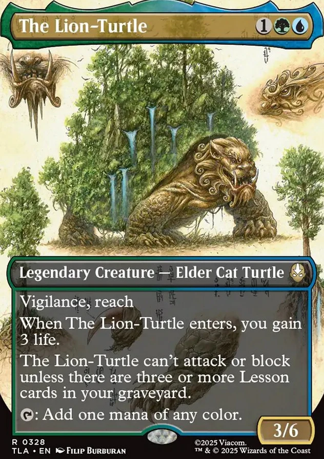 The Lion-Turtle [ #0328 Borderless ] (TLA-R) - Image 2