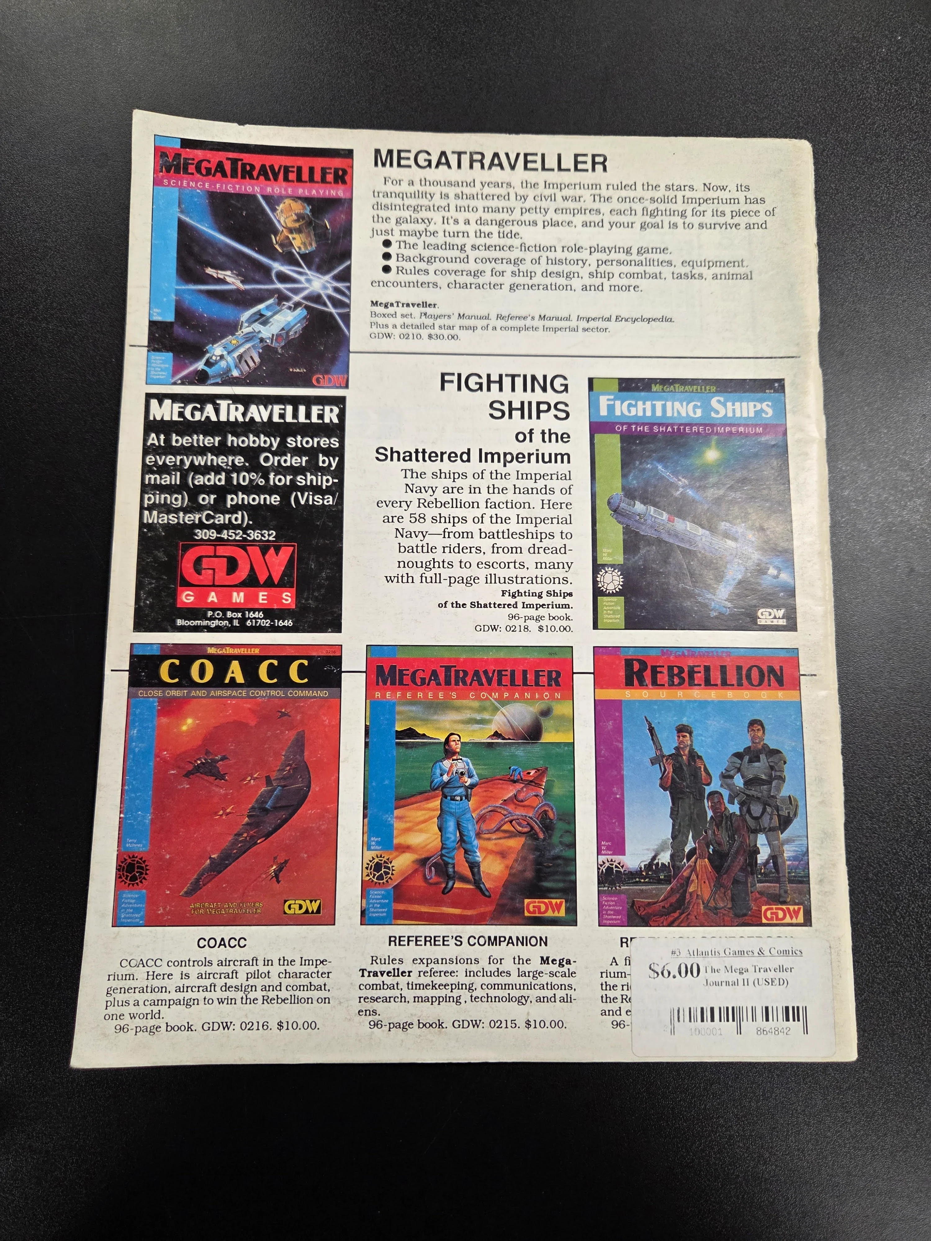 The Mega Traveller Journal II (USED) - Image 2