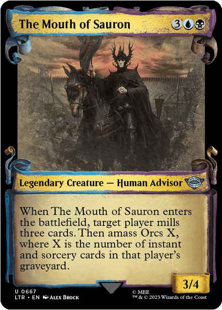The Mouth of Sauron [#0667 Showcase Scrolls] (LTR-U)