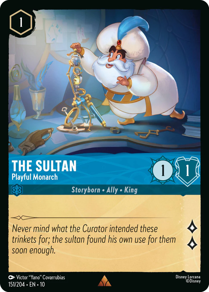 The Sultan - Playful Monarch (151/204 - Whispers in the Well) Rare