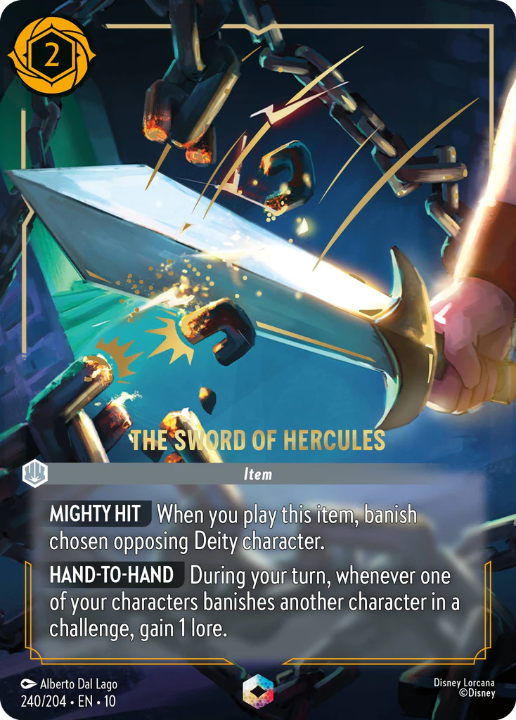 The Sword of Hercules  (240/204 - Whispers in the Well) Enchanted