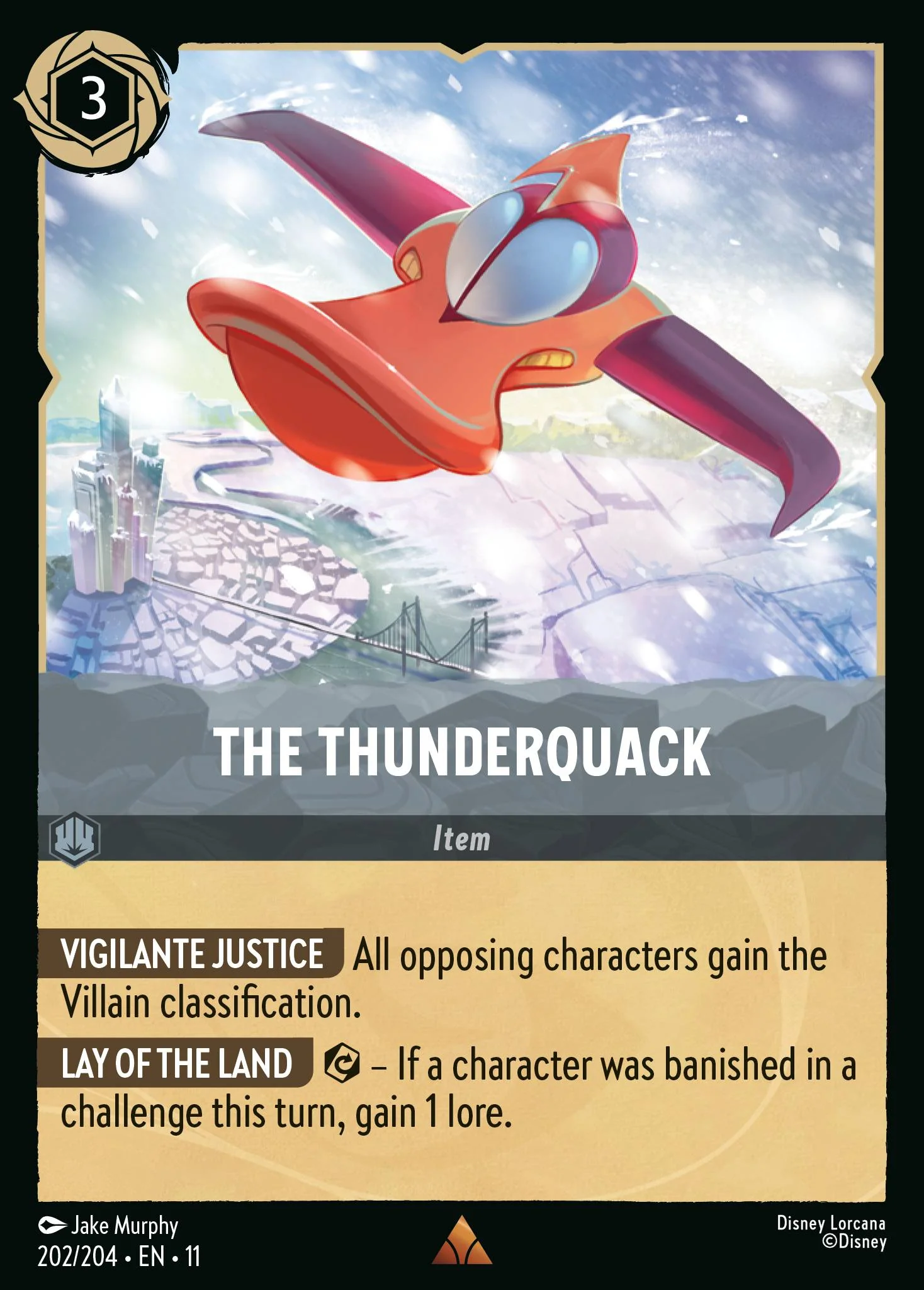 The Thunderquack (202/204 - Winterspell)  Rare