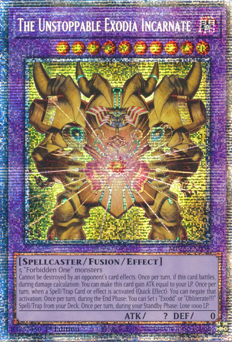 The Unstoppable Exodia Incarnate (MP25-EN008)