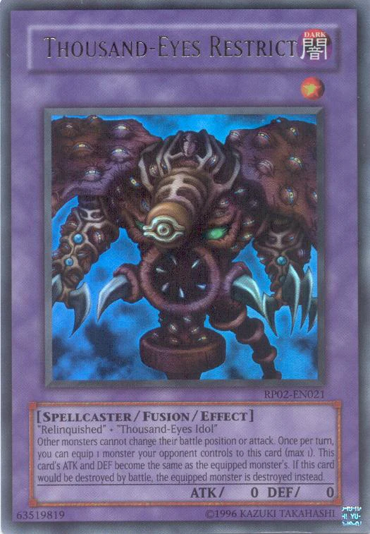 Thousand-Eyes Restrict (RP02-EN021) Ultra Rare - Near Mint Unlimited