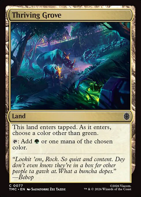 Thriving Grove [ #0077 Surge Foil ] (TMC-C)