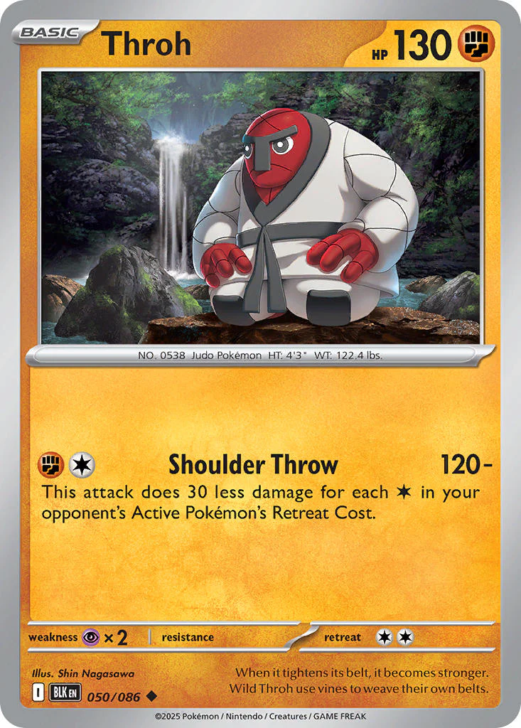 Throh (Master Ball Pattern) - 050/086 (BLK) Uncommon