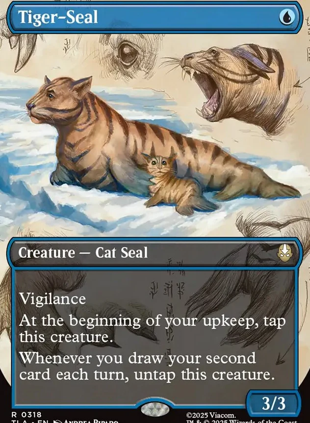 Tiger-Seal [ #0318 Borderless ] (TLA-R) - Image 2