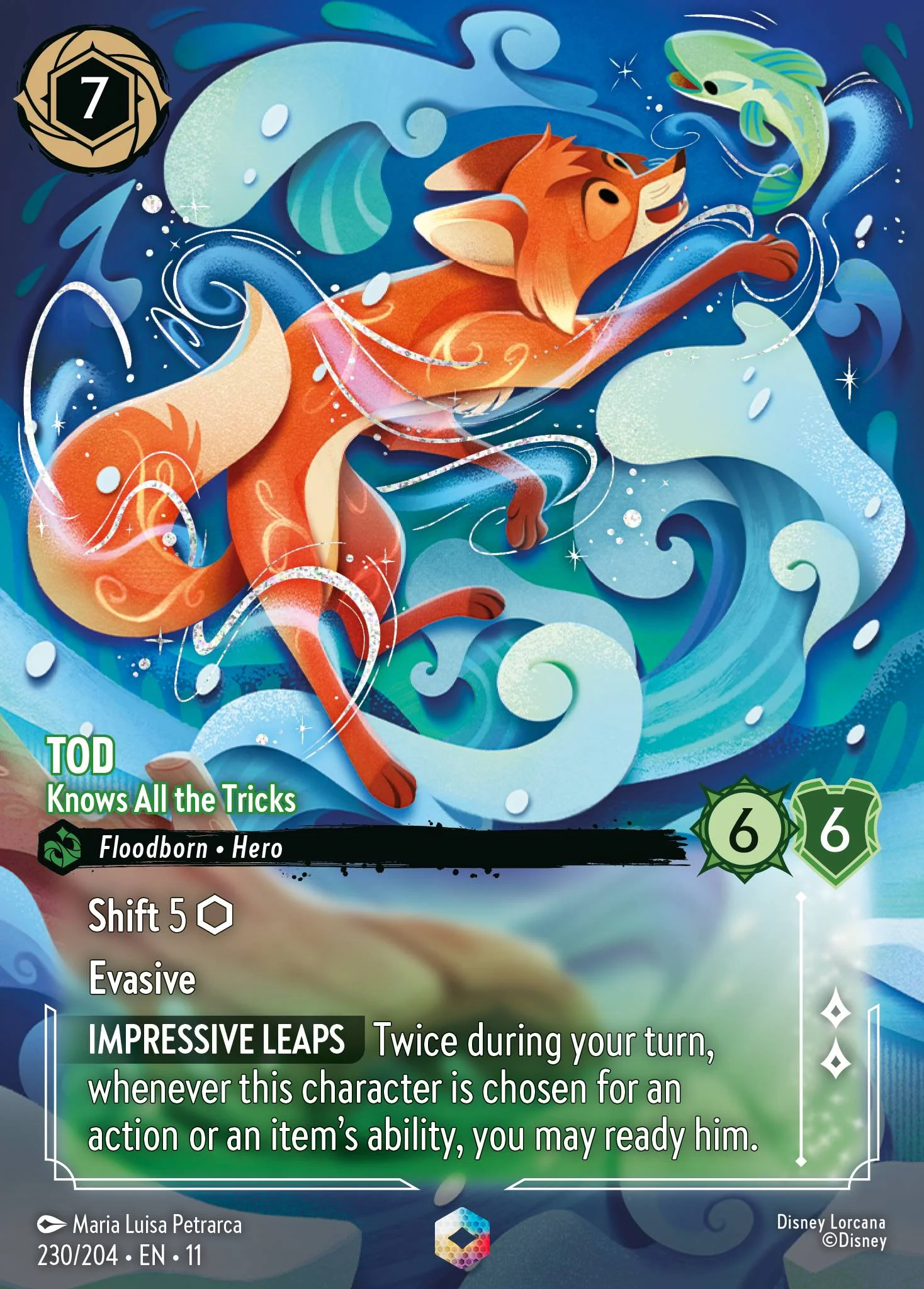 Tod - Knows All the Tricks  (230/204 - Winterspell)  Enchanted