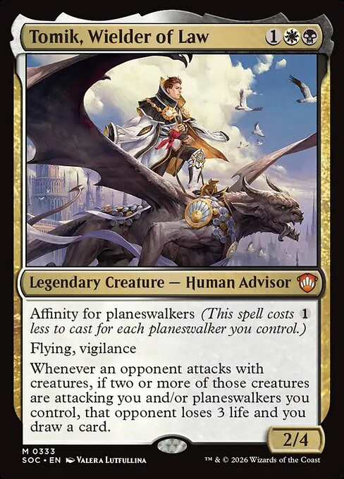 Tomik, Wielder of Law [ #0333 ] (SOC-M)