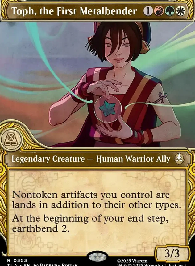 Toph, the First Metalbender [ #0353 Showcase ] (TLA-R) - Image 2