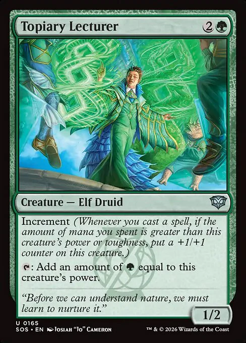 Topiary Lecturer [ #0165 ] (SOS-U)