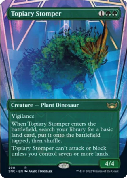 Topiary Stomper [ #290 Alternate-Art Borderless ] (SNC-R) - Image 2