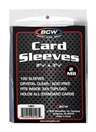 Trading Card Soft Sleeves (100) - Image 2