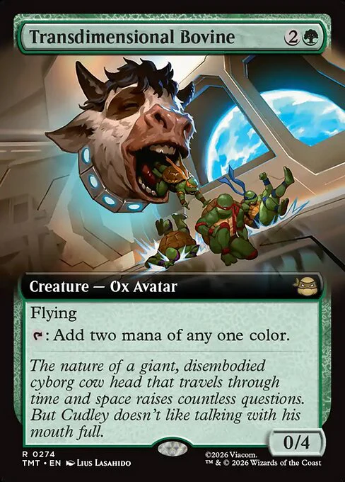 Transdimensional Bovine [ #0274 Extended Art ] (TMT-R)