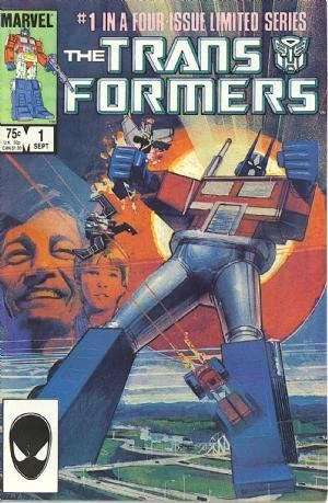 Transformers (1984 Series)  #1 (7.0) 1st App. of Autobots, Decepticons, Sparkplug, Buster Witwicky, Cybertron, and The Ark