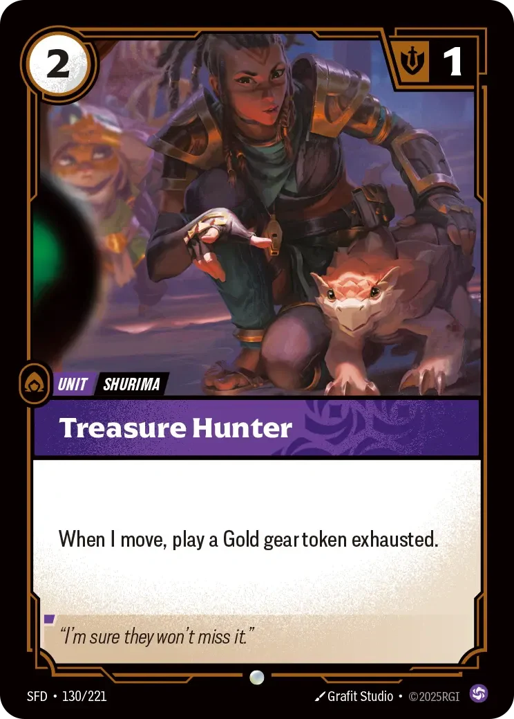 Treasure Hunter - 130/221 (SFD) Common