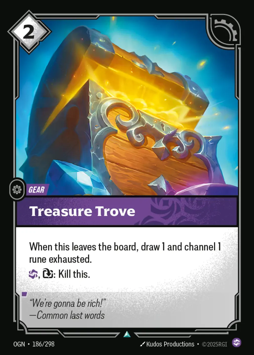 Treasure Trove - 186/298 (OGN) Uncommon