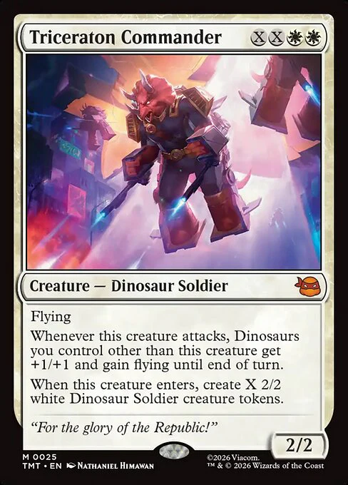 Triceraton Commander [ #0025 ] (TMT-M) - Image 2