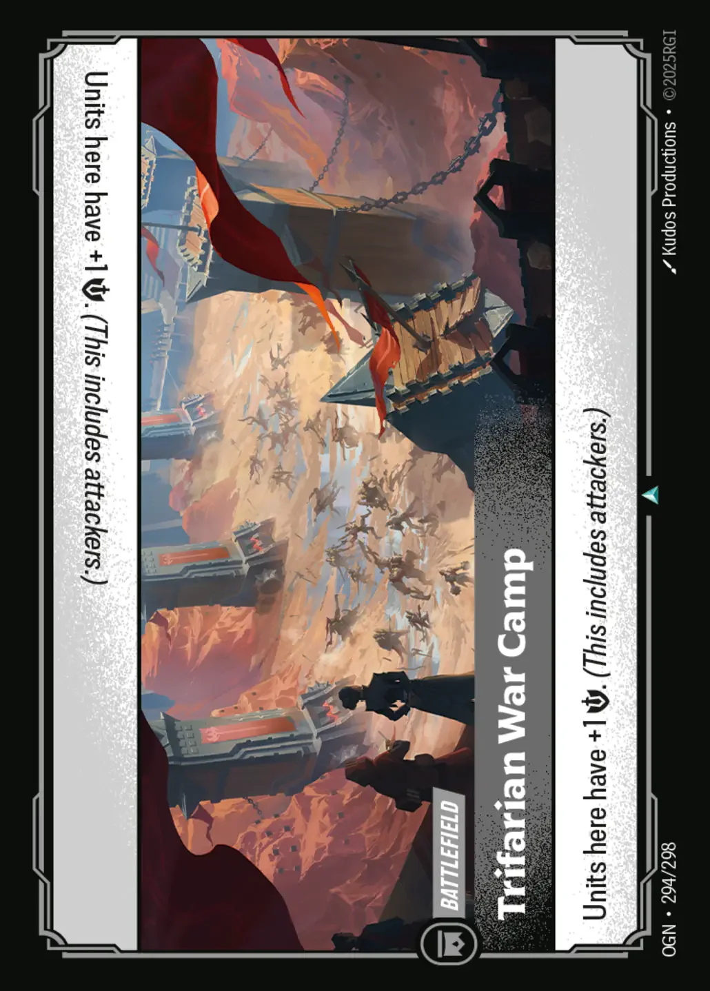 Trifarian War Camp - 294/298 (OGN) Uncommon