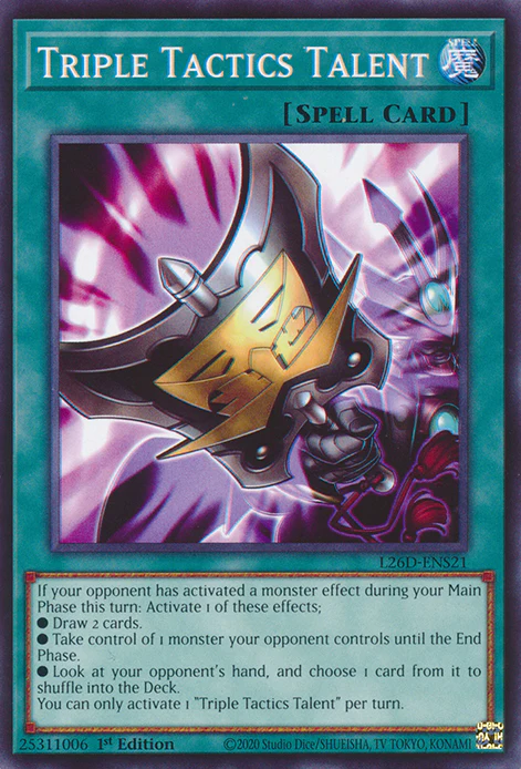 Triple Tactics Talent (Sky Striker Deck) (L26D-ENS21)