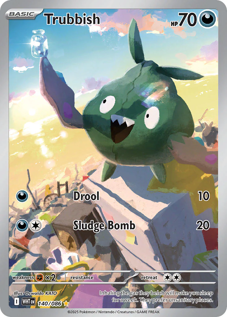 Trubbish - 140/086 (WHT) Illustration Rare